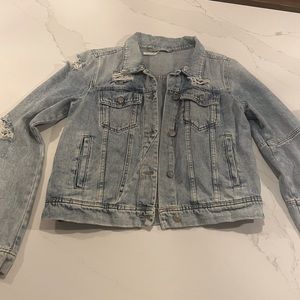 Free People Jean Jacket